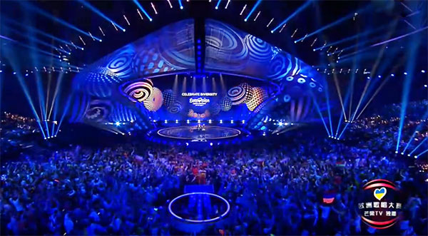 欧洲电视歌唱大赛 多媒体舞台设计 数虎图像