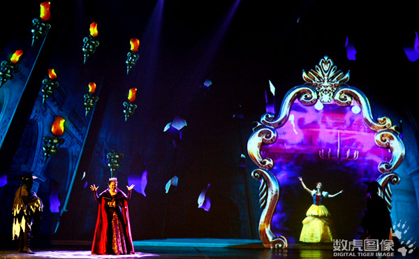 3D动画系音乐剧《白雪公主》 多媒体舞美 数虎图像