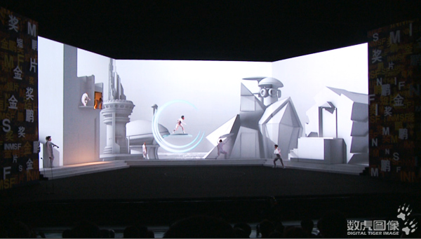 第88届奥斯卡 小李子 莱昂纳多 颁奖典礼舞台设计